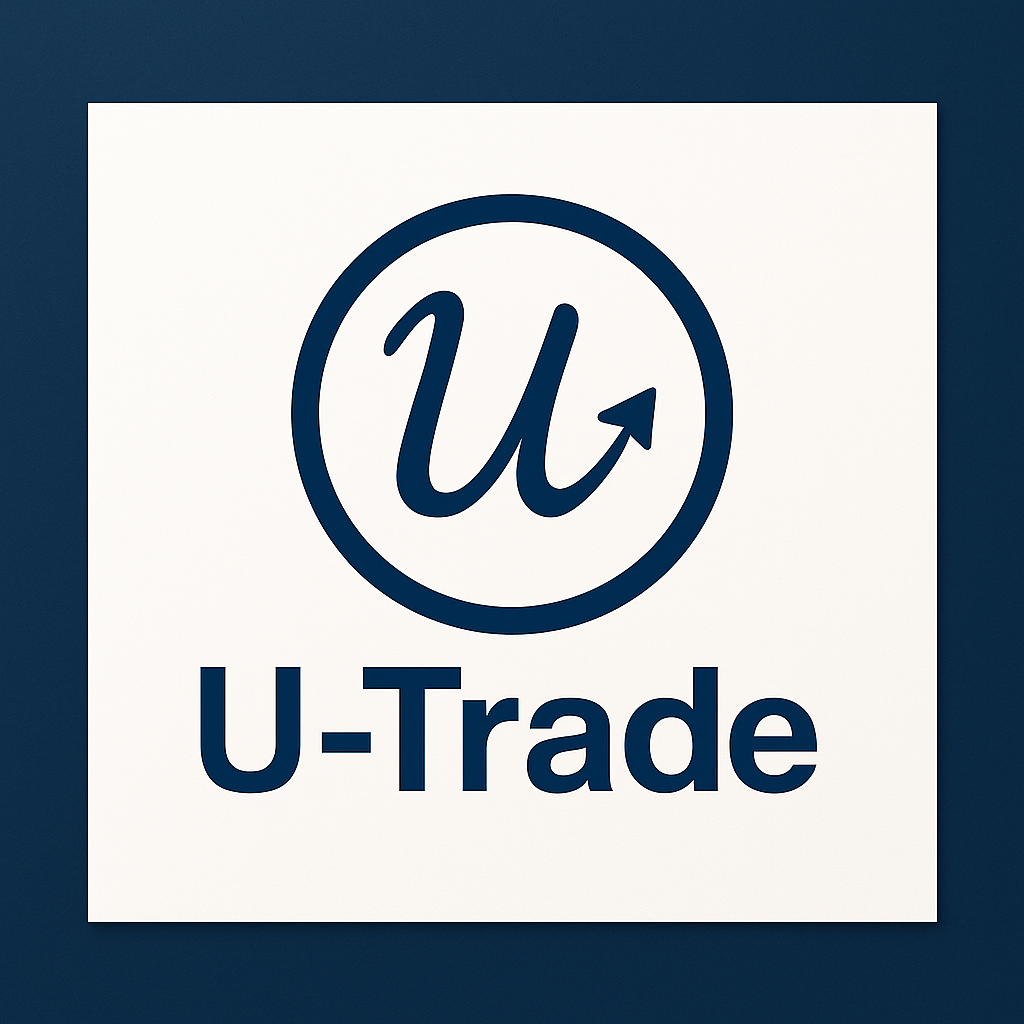 u trade logo nevy outline ver. u trade logo nevy outline ver.